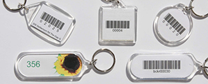 Barcoded Keyrings